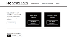Tablet Screenshot of naomikang.com